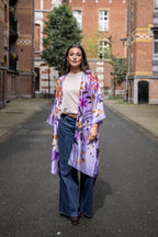 VANESSA silk kimono