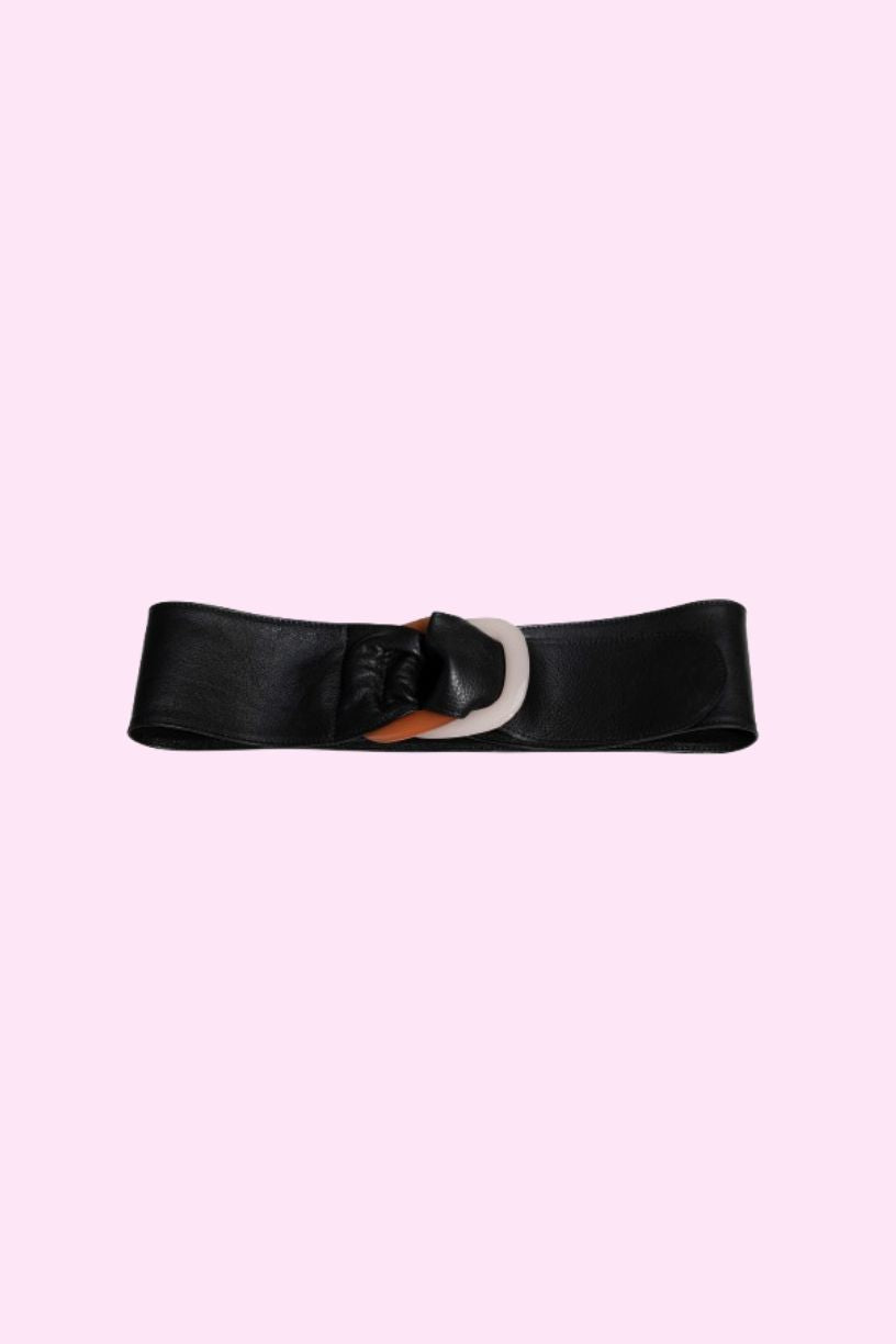 Ceinture cuir-résine GERALDINE