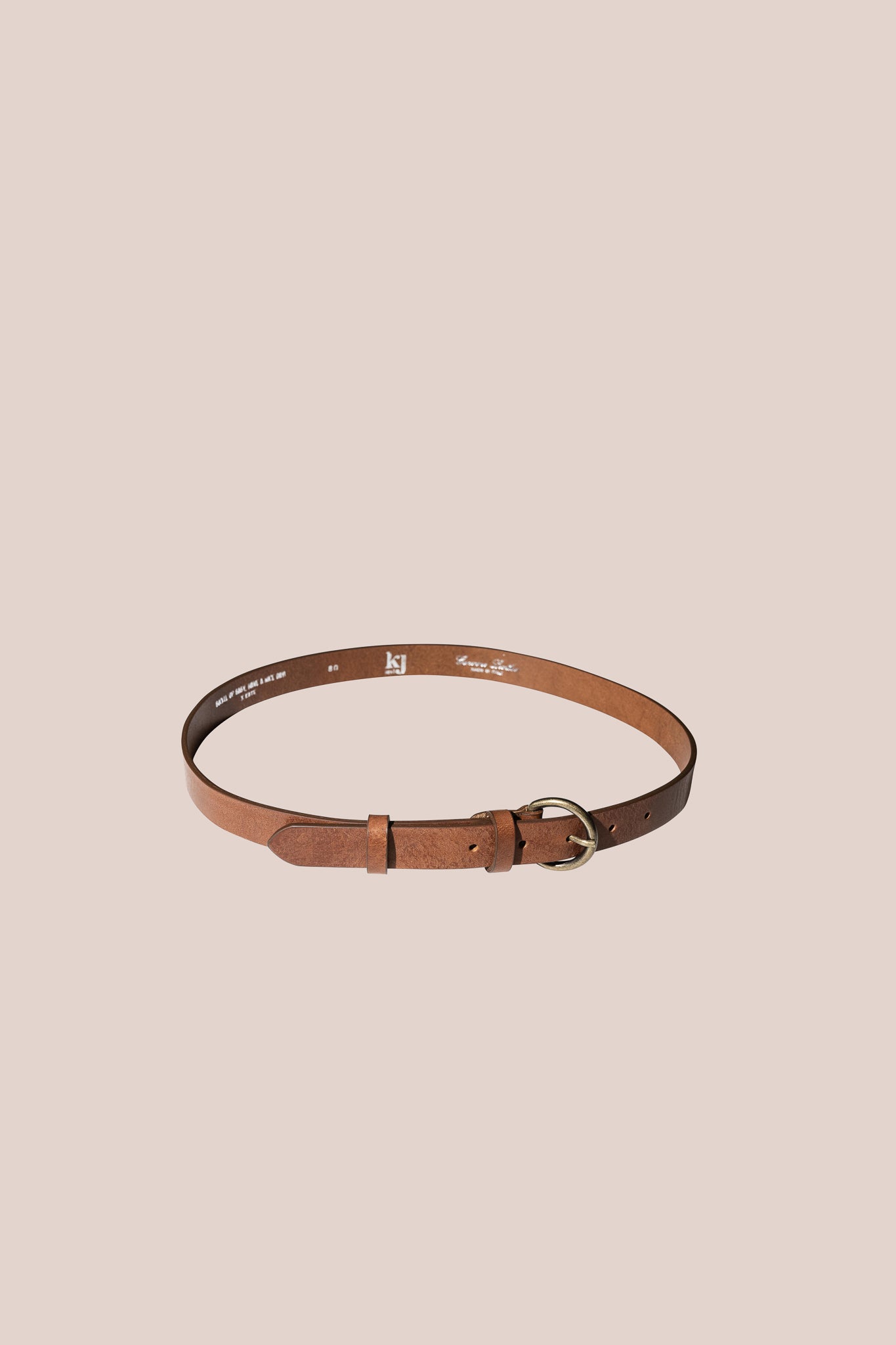 WALKER leather belt