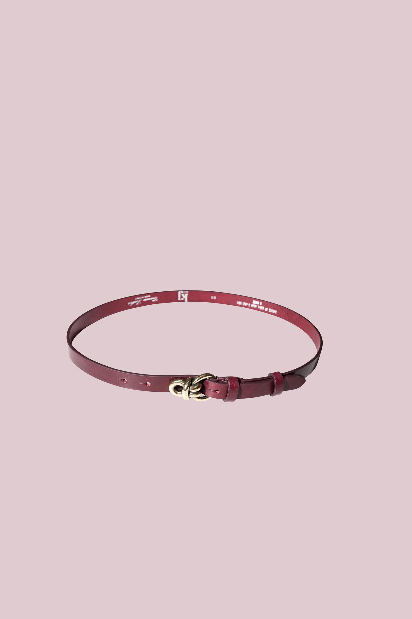 WELDON leather belt