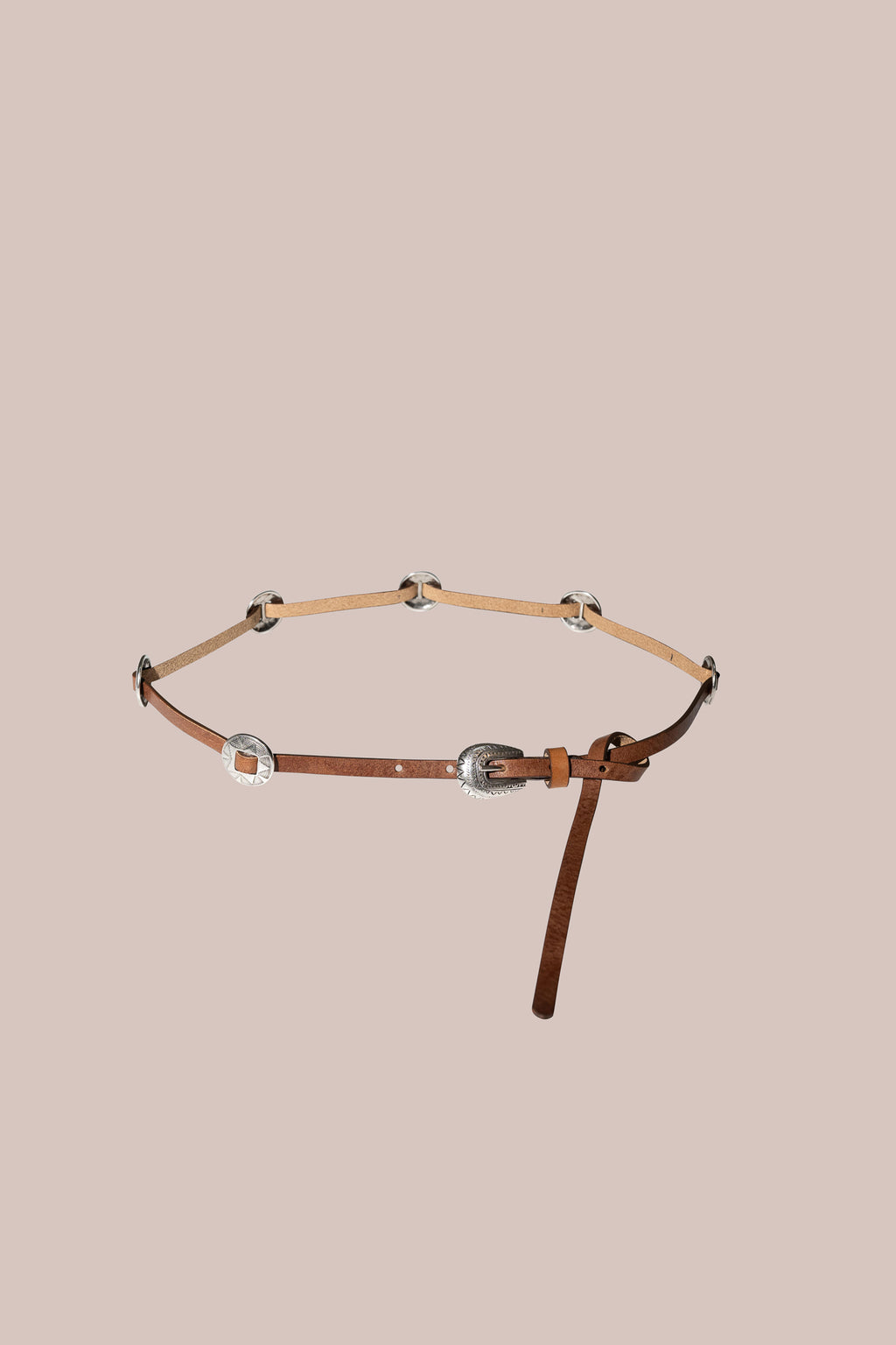 WES lederen riem