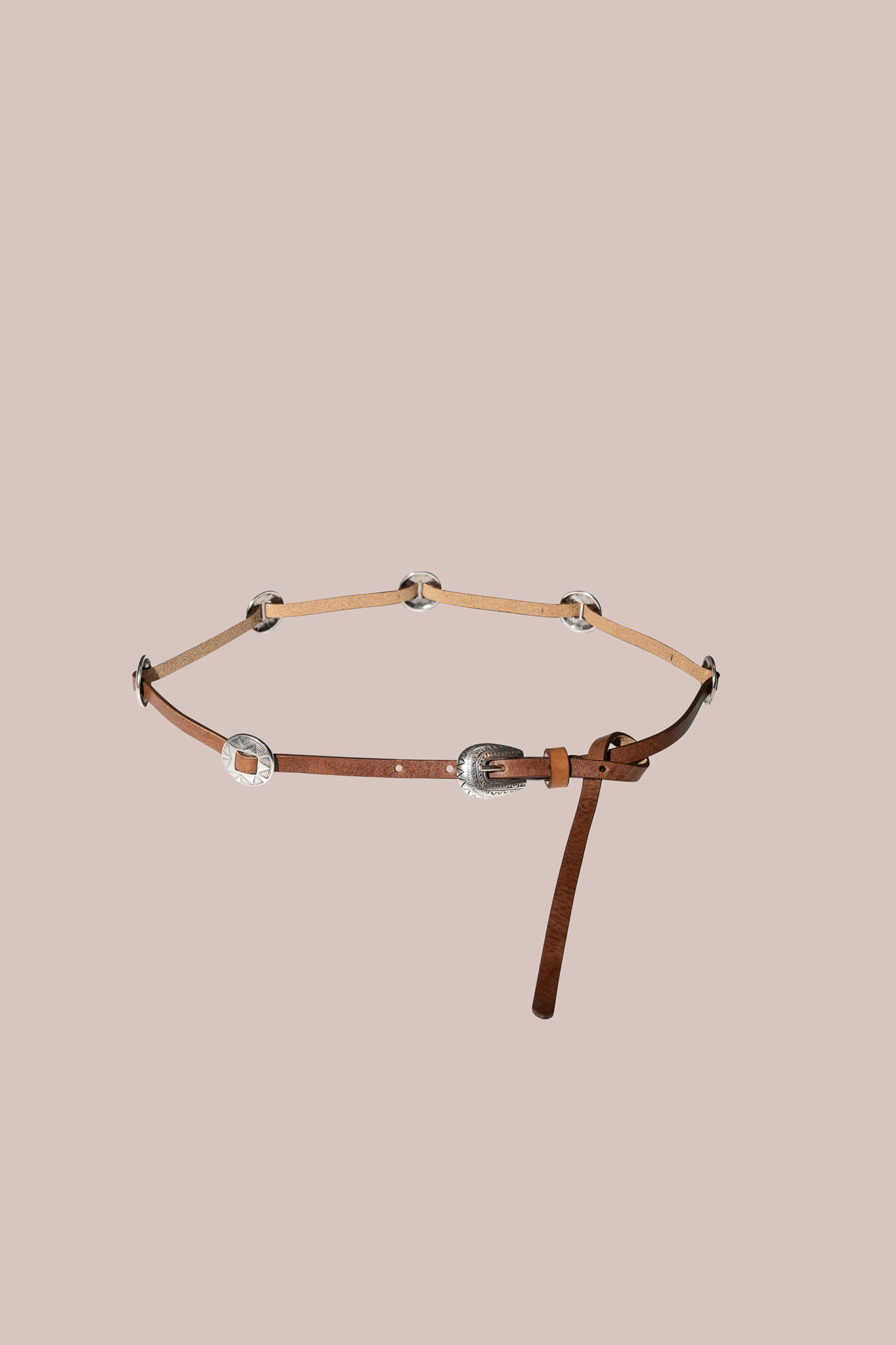 WES leather belt