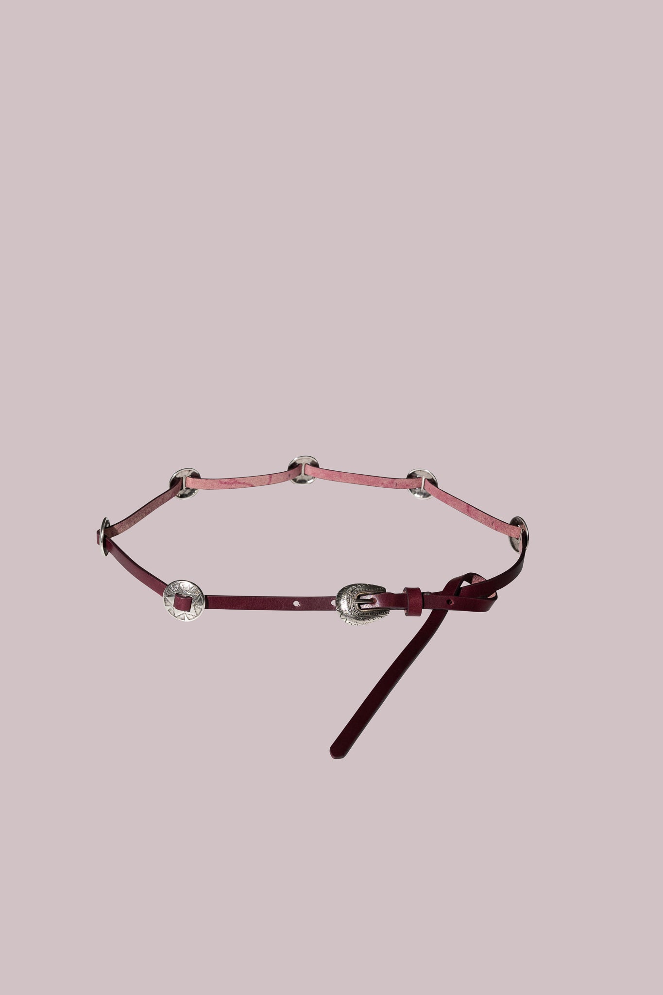 WES leather belt