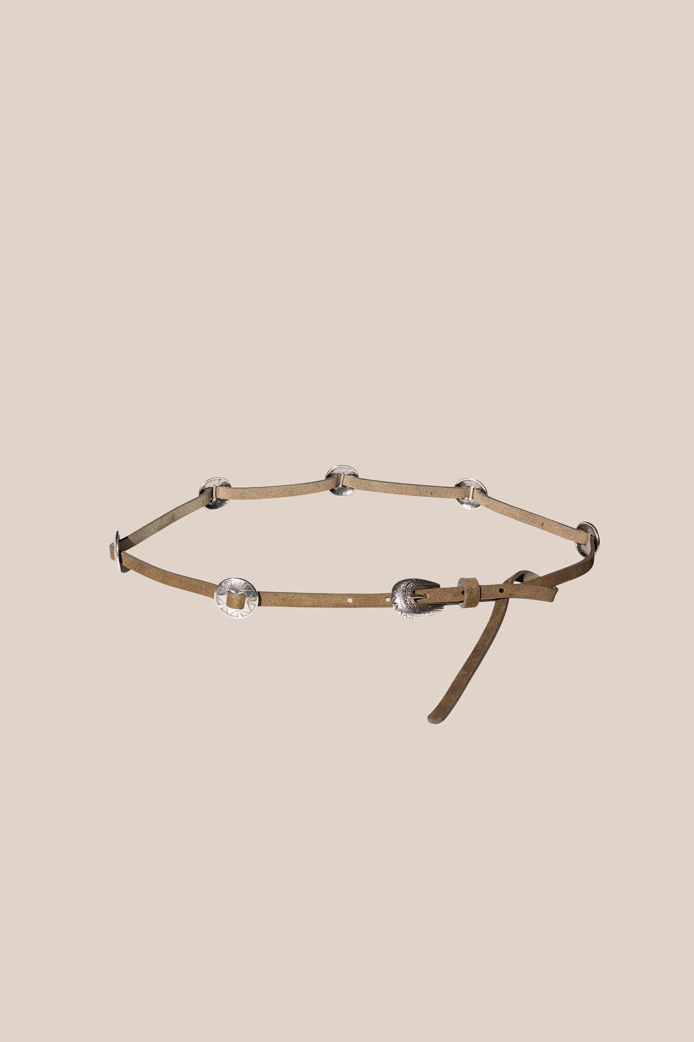 WES suede belt