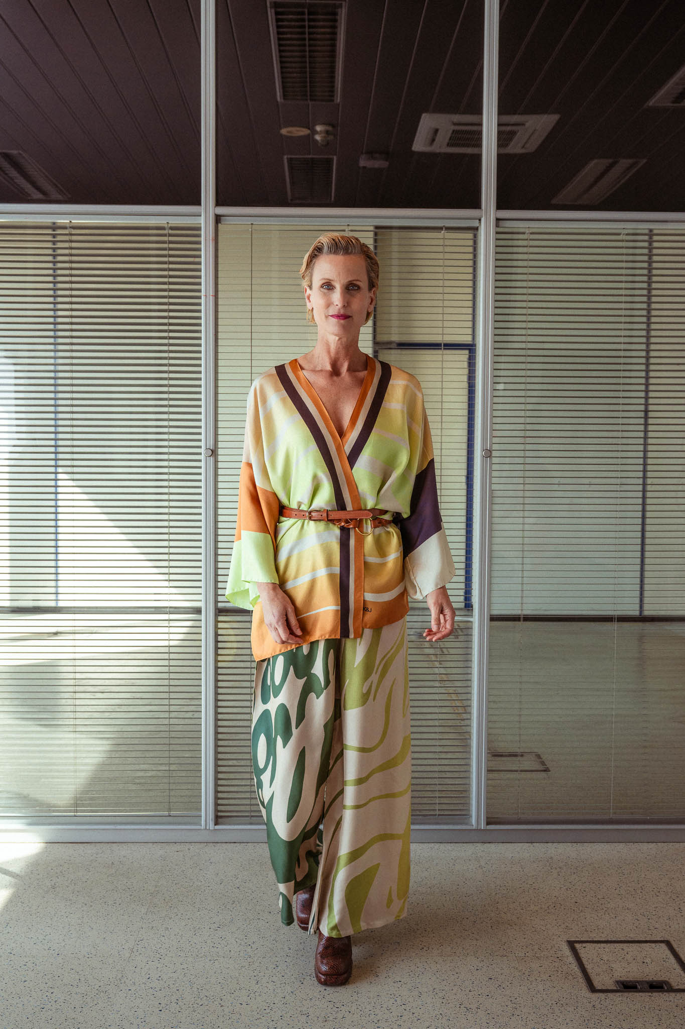 ERICA silk kimono