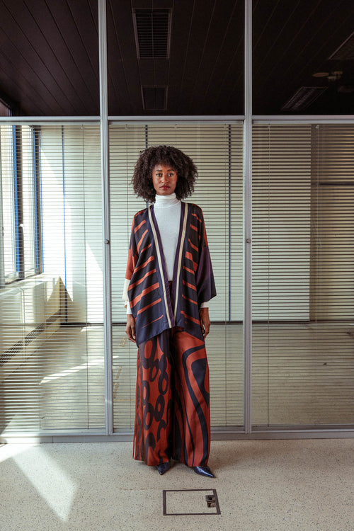 ERICA zijden kimono