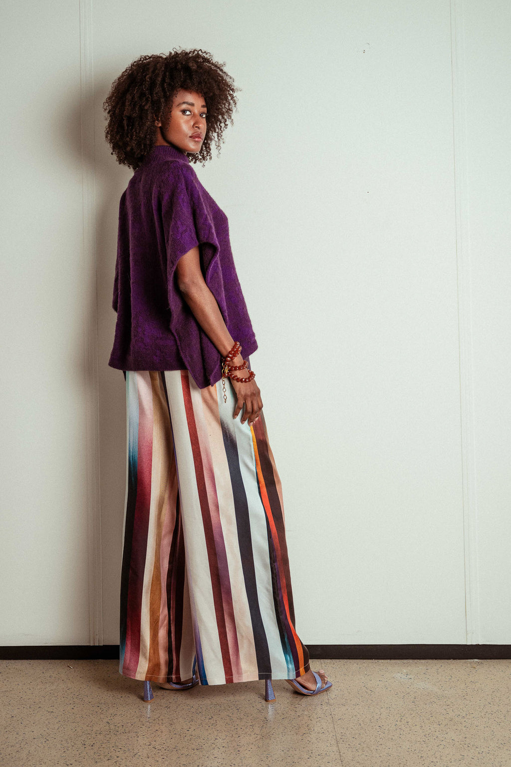 LANGSTON silk trousers