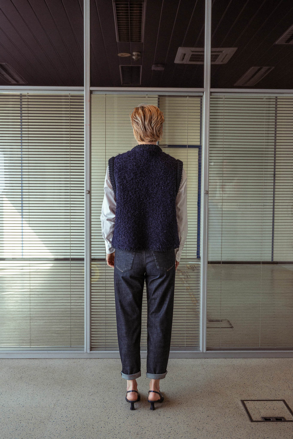 OSLO BIG knitted vest