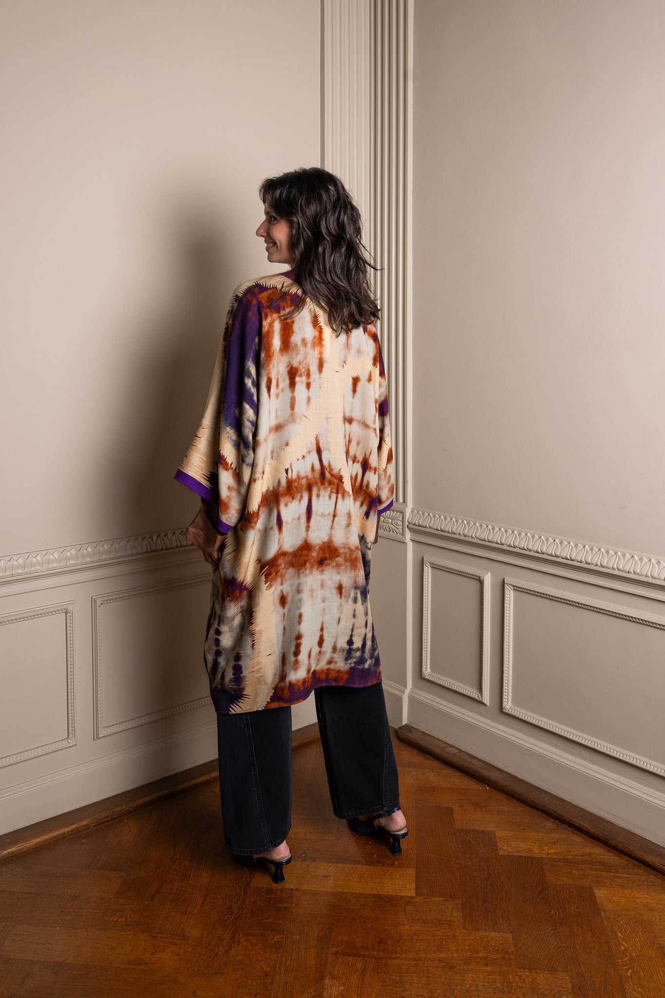 LENNOX wool kimono