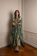 MERCEDES silk dress