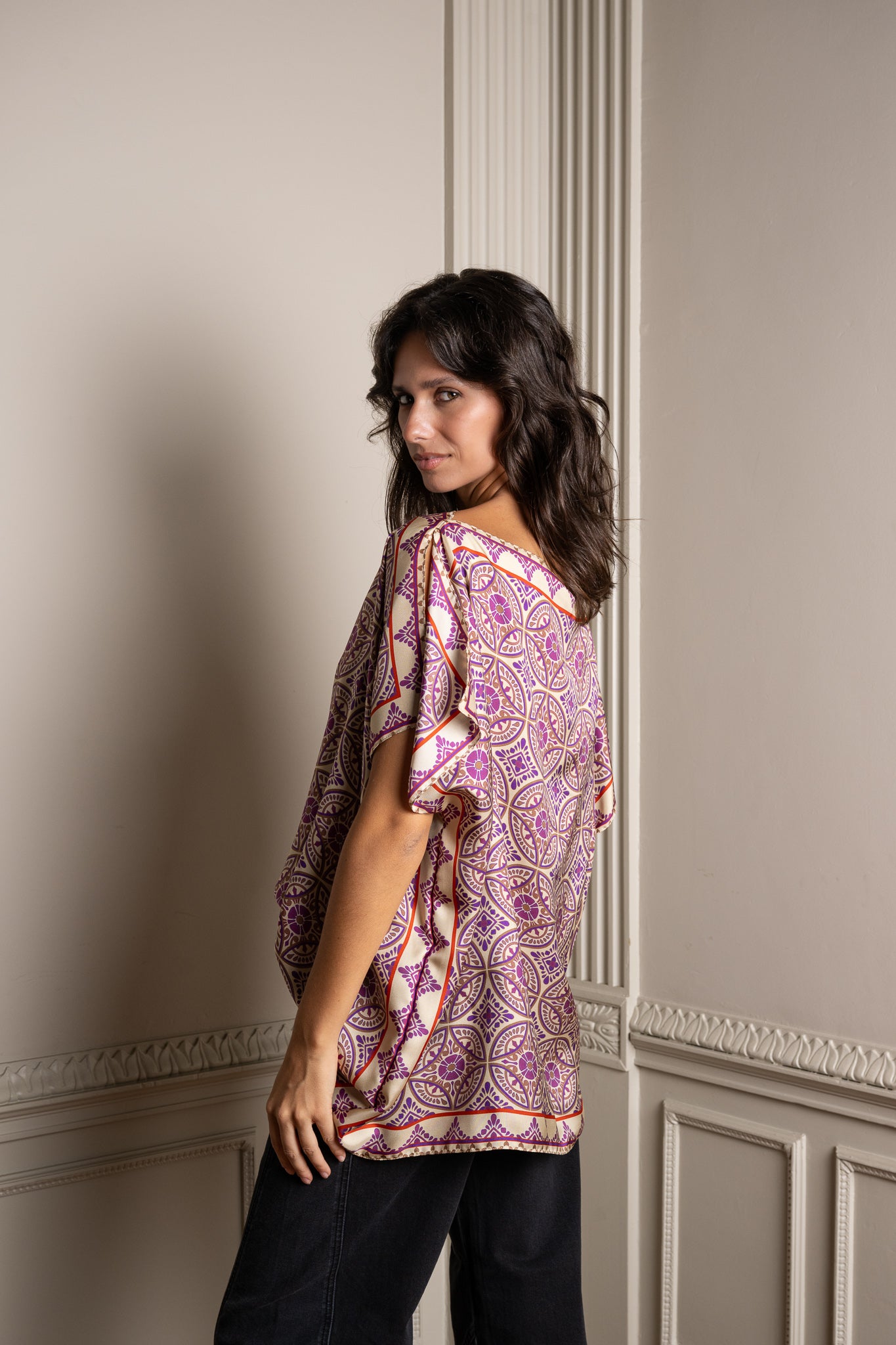 MERCER silk blouse