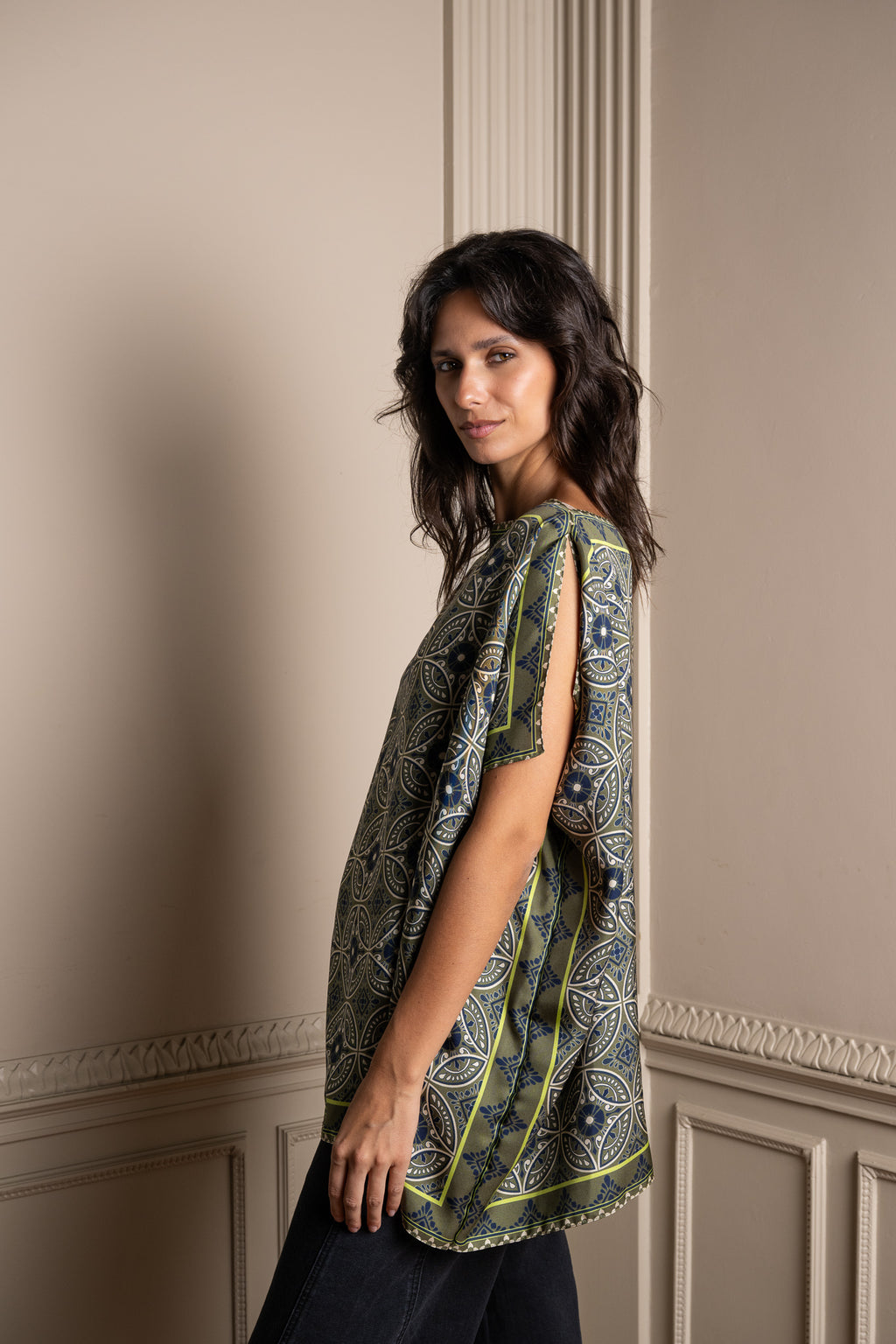 MERCER silk blouse