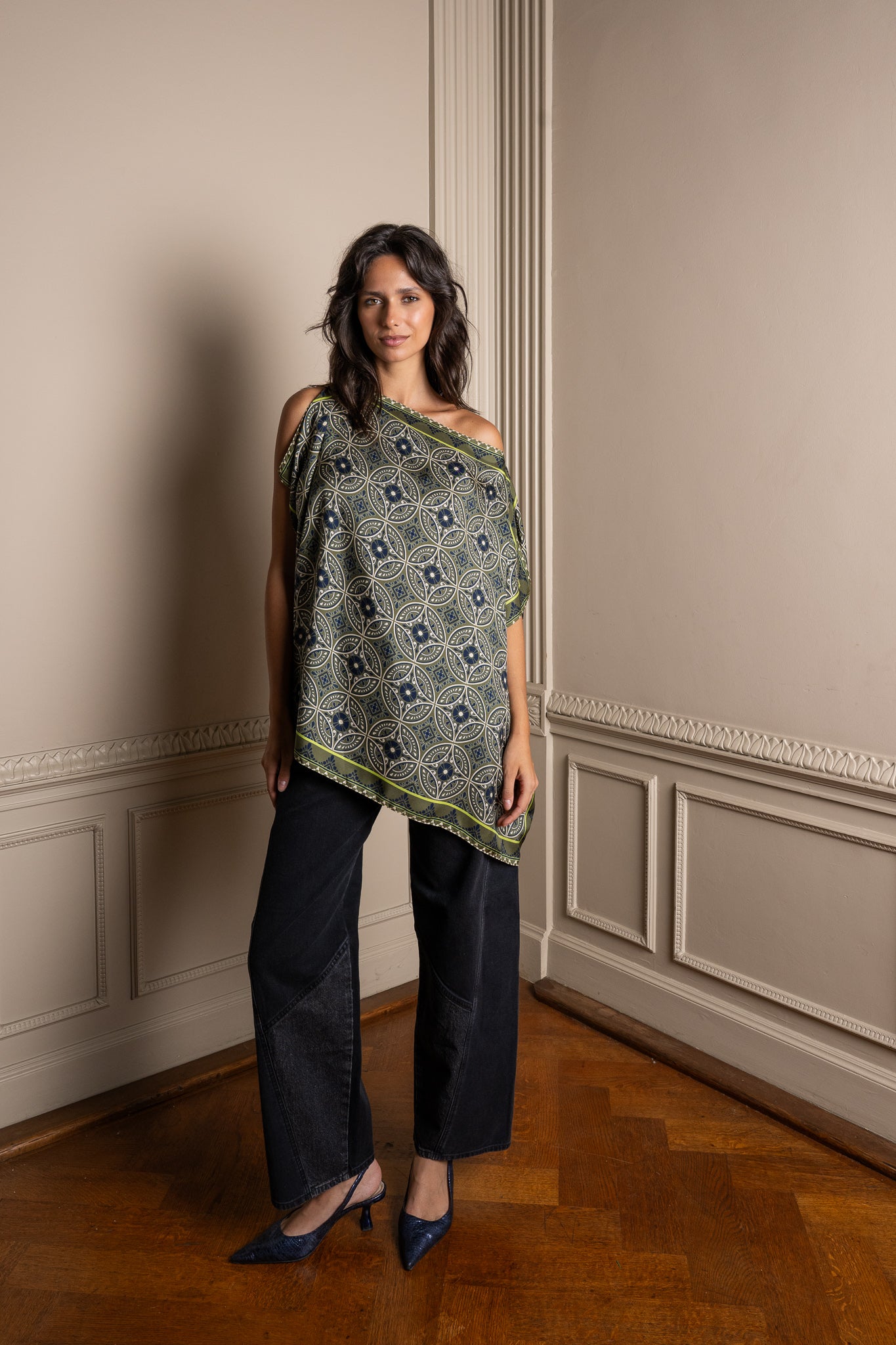MERCER silk blouse