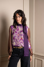 MONA silk blouse