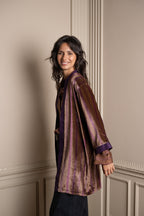 MORRIS velvet kimono