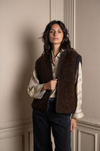 OSLO BIG gilet tricot