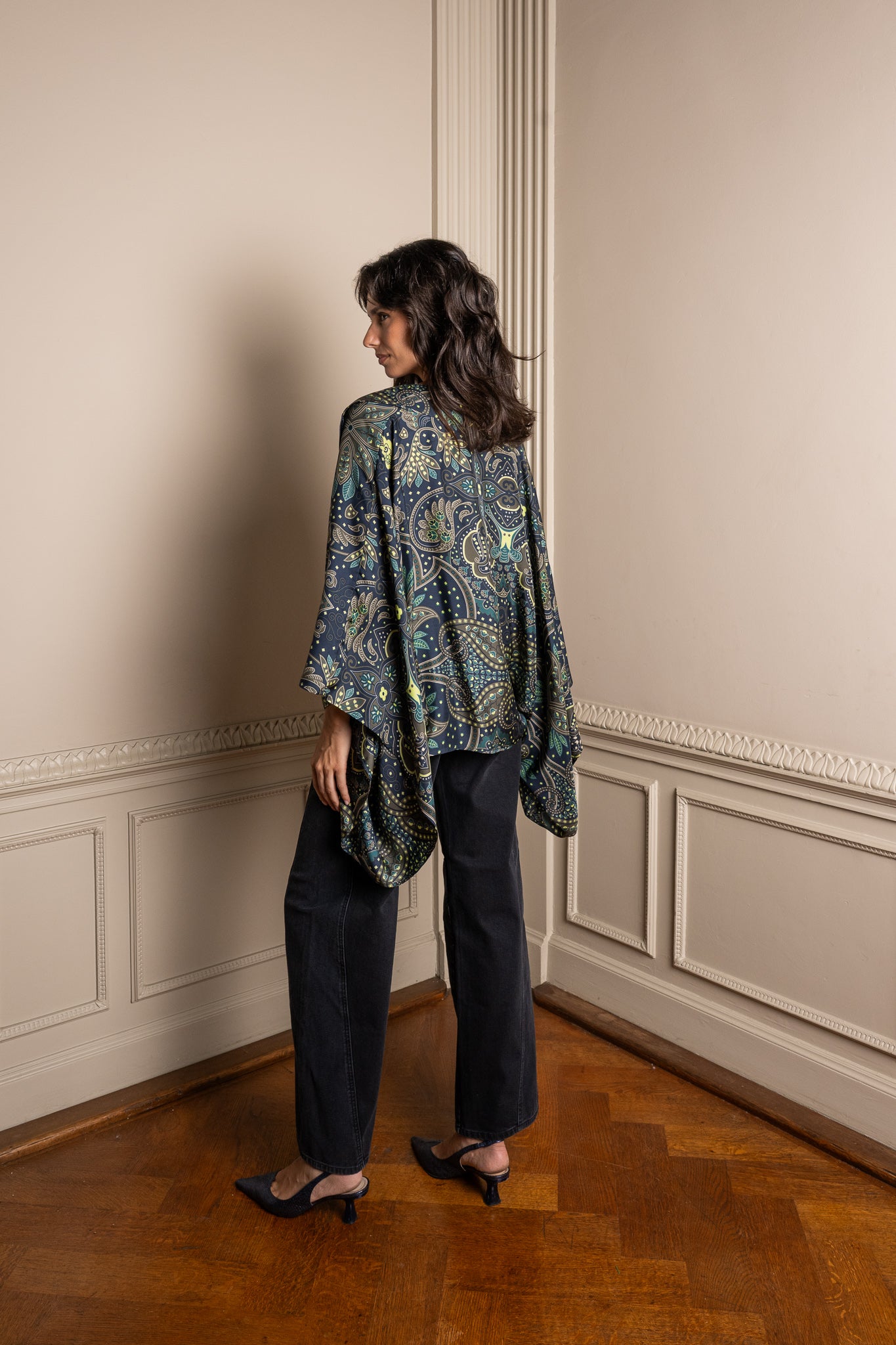 MONICA silk blouse