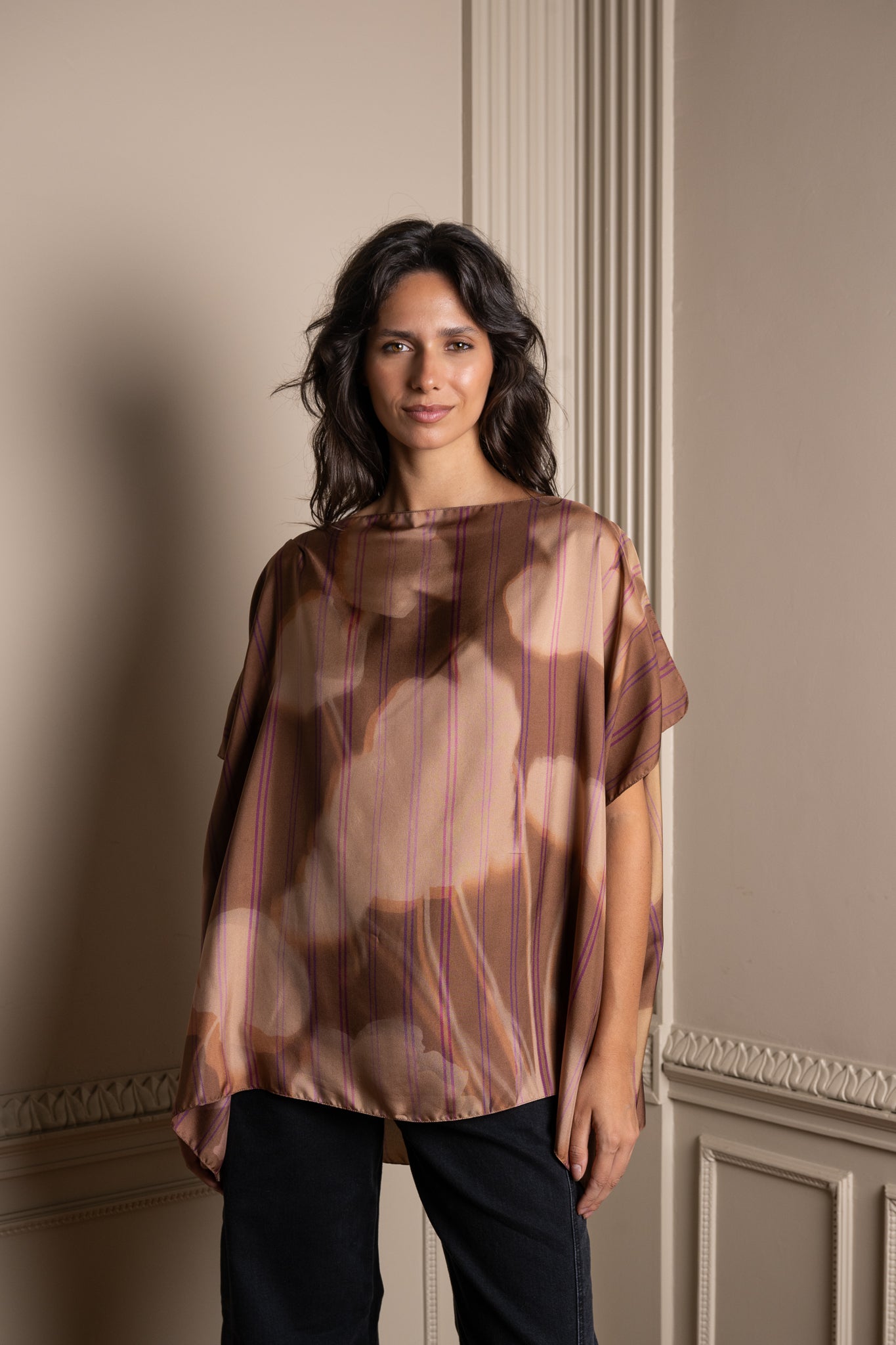 MONTY silk blouse