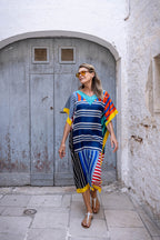 RAMSEY silk kaftan