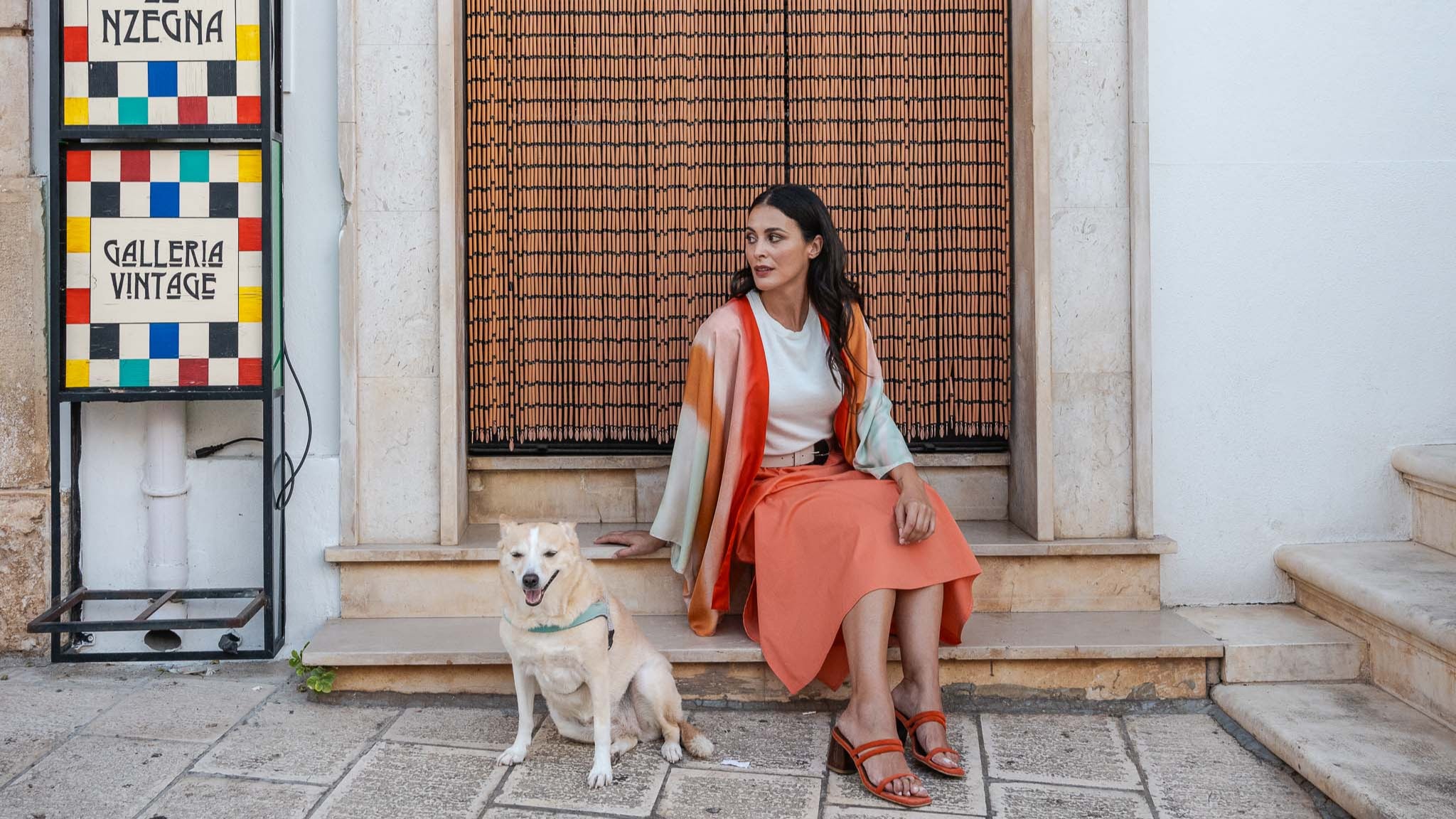 DELPHI silk kimono