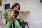 DOLLY silk kimono