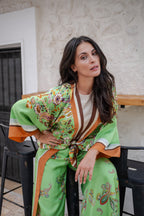 DOLLY silk kimono