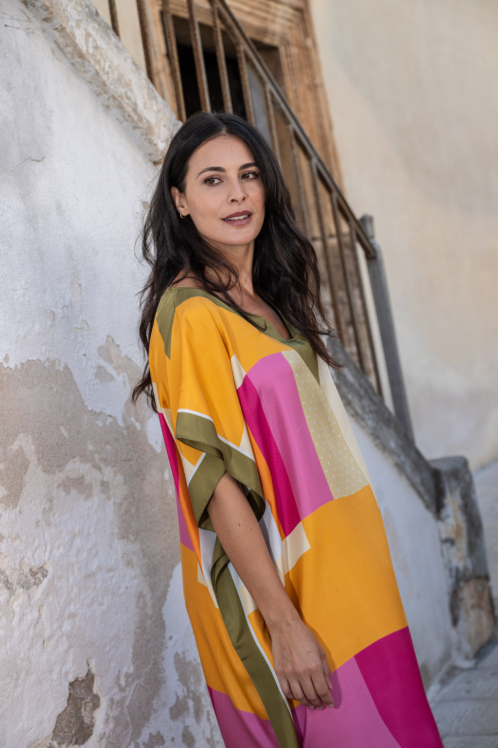 PRECIOUS silk kaftan