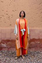 DELPHINE silk kimono