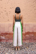 DELPHUS pantalon soie