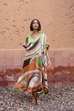 DESTINY caftan soie