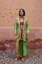 DOLLY silk kimono