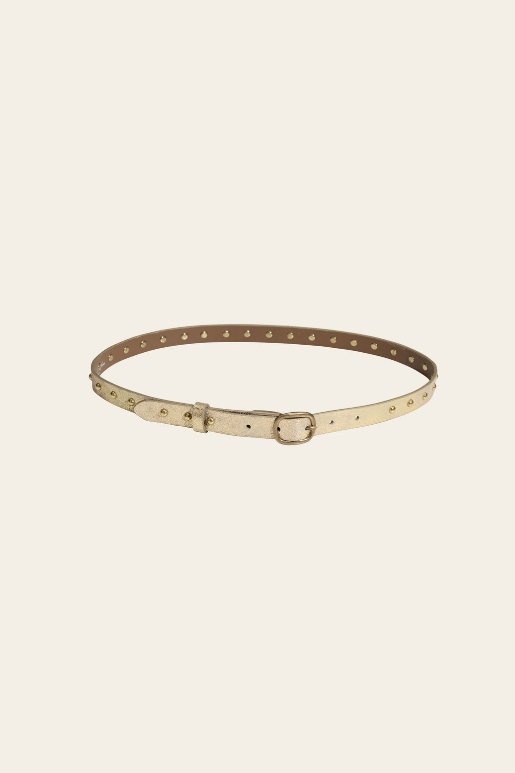 WALDO suede belt