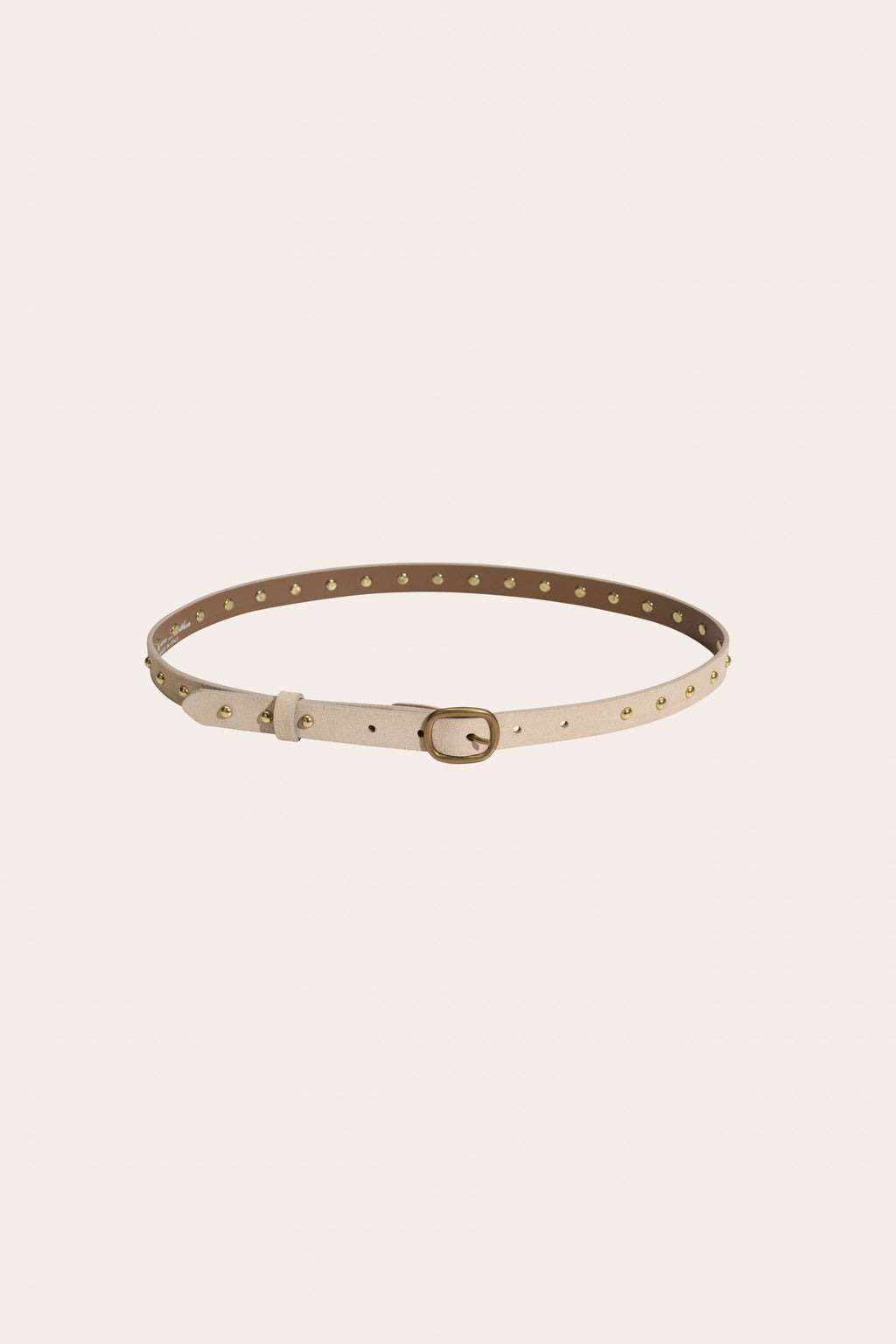 WALDO suede belt