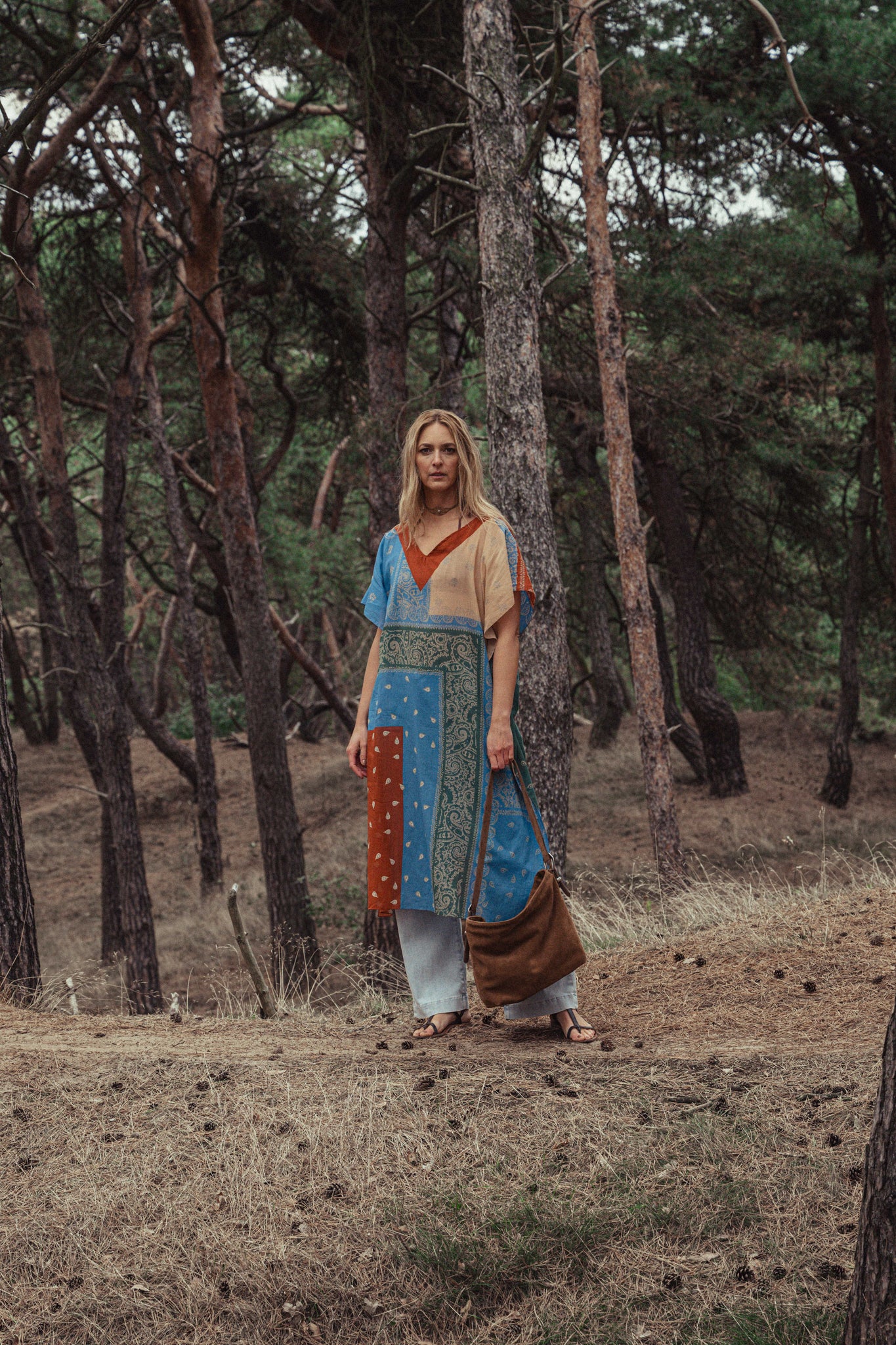 BROOKS suède handtas