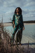 MARIET silk kimono blouse