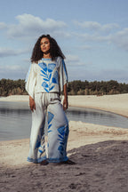 MARIET silk kimono blouse