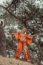 MARIET silk kimono blouse