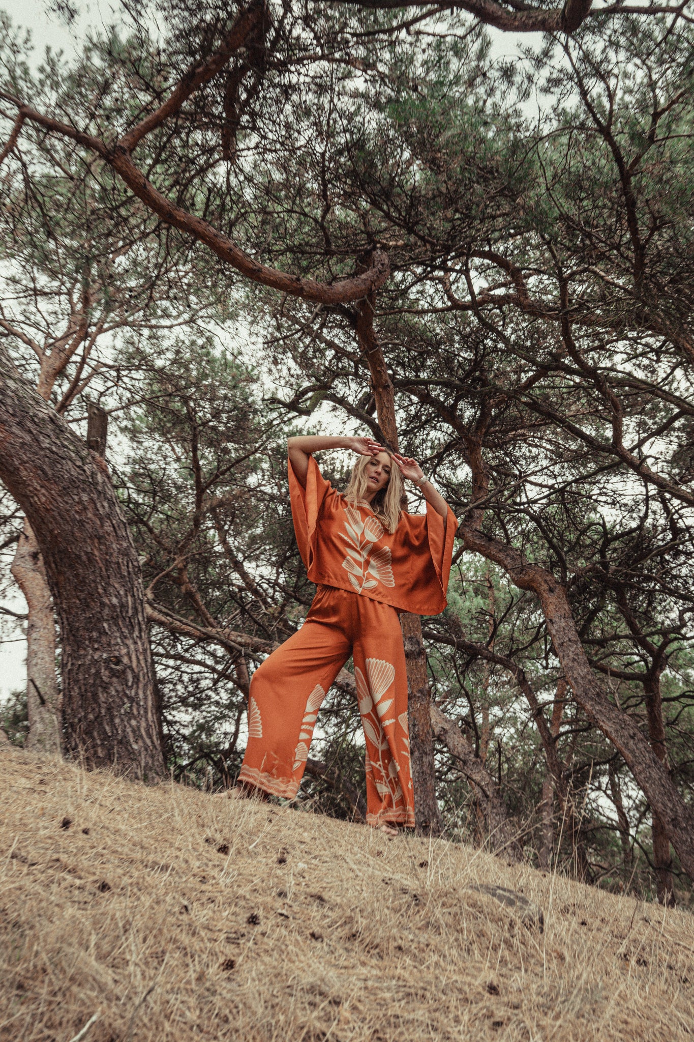 MARLEY silk trousers