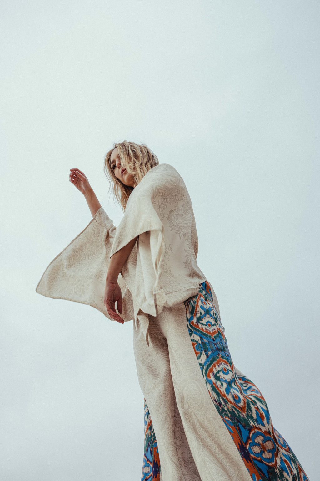 MILAN silk trousers
