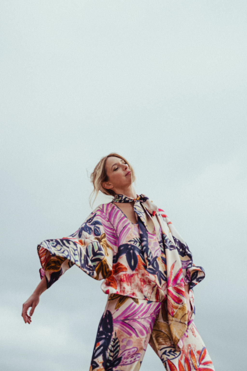 MICA blouse kimono en soie