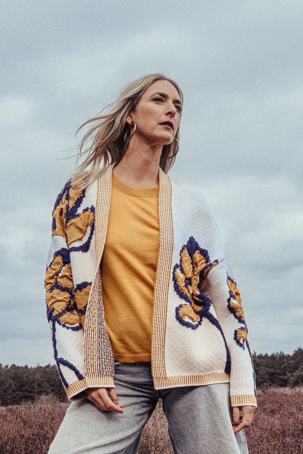 MONASARI pull en maille 