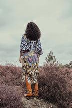 MONTANA silk dress