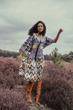 MONTANA silk dress