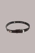 WESTON leren riem met studs