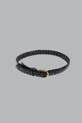 WRENLEY ceinture en cuir tressé 