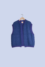 OLAF BIG gilet tricoté 