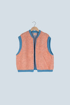 OLAF BIG gilet tricoté 
