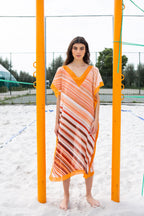 PALMIRA cotton kaftan
