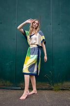 PRECIOUS silk kaftan