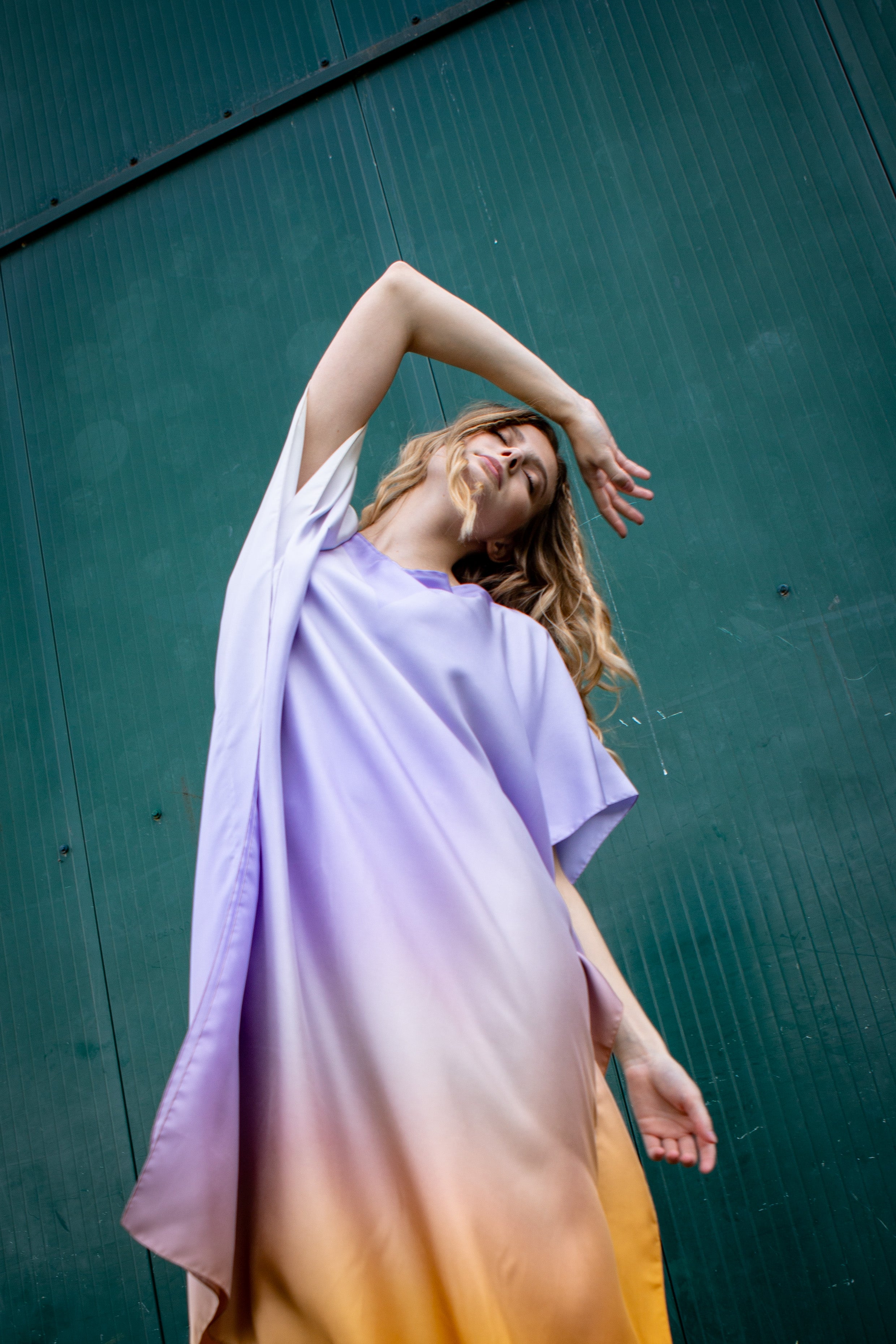 PRIDE silk kaftan